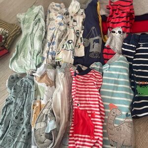 Assorted Baby Onesies with Fun Prints